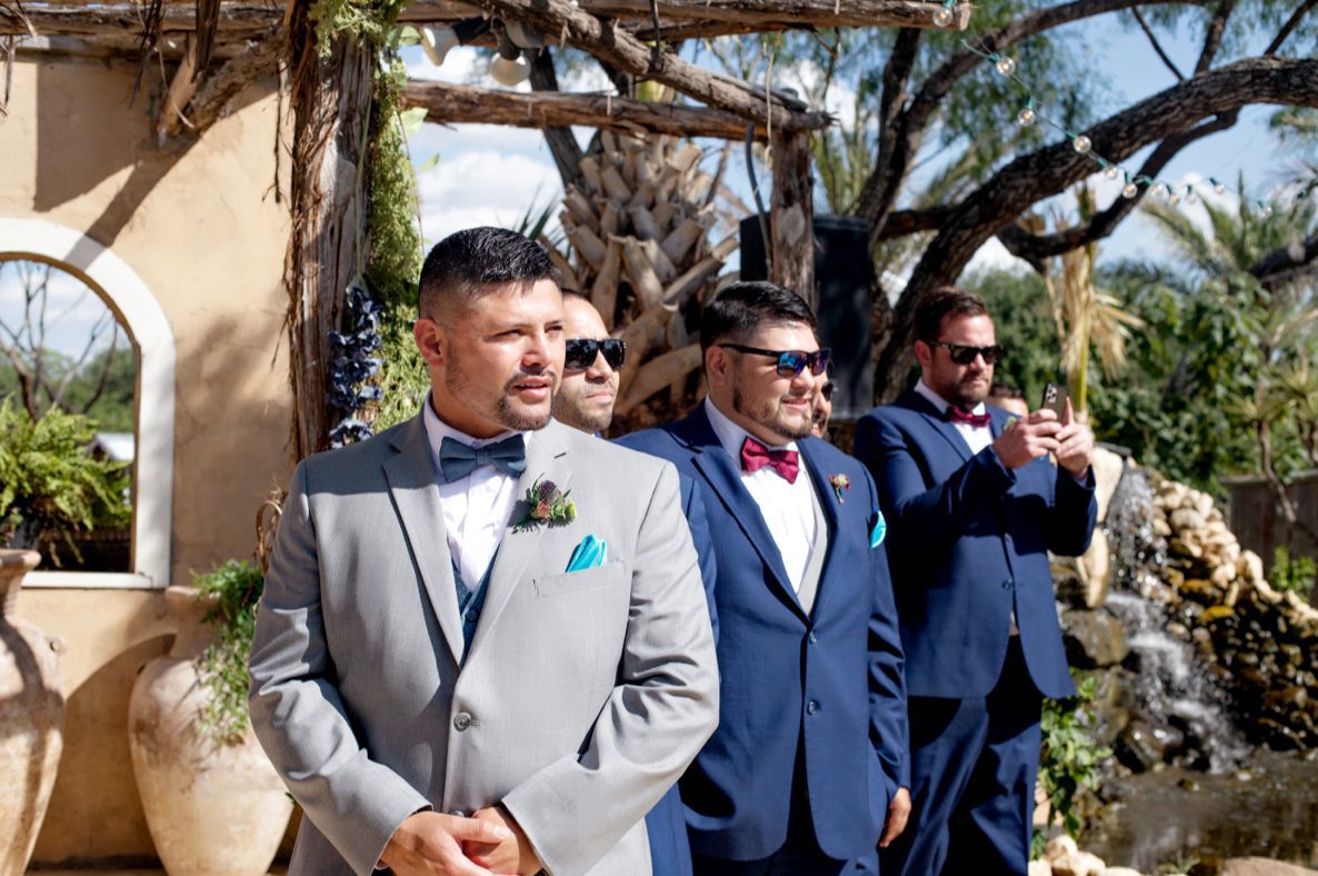 Image of groom and groomsmen